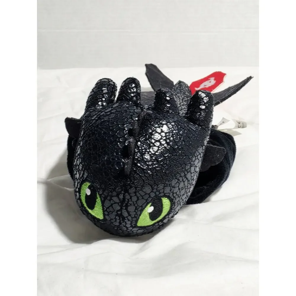 How To Train Your Dragon Plush Toothless Black Slap Bracelet Hug & Glide Retired